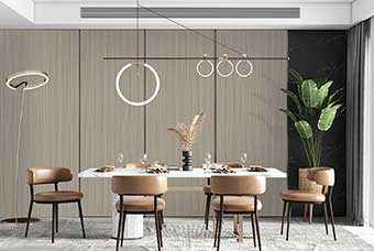 绵阳轻奢风格-餐厅