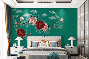 绵阳森佰汇航空纤维墙咔（爱情花语）