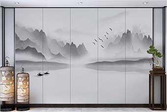 绵阳森佰汇航空纤维（山水画系列）